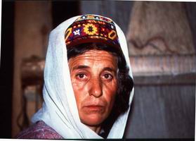 A women from Hunza Valley with traditional cap